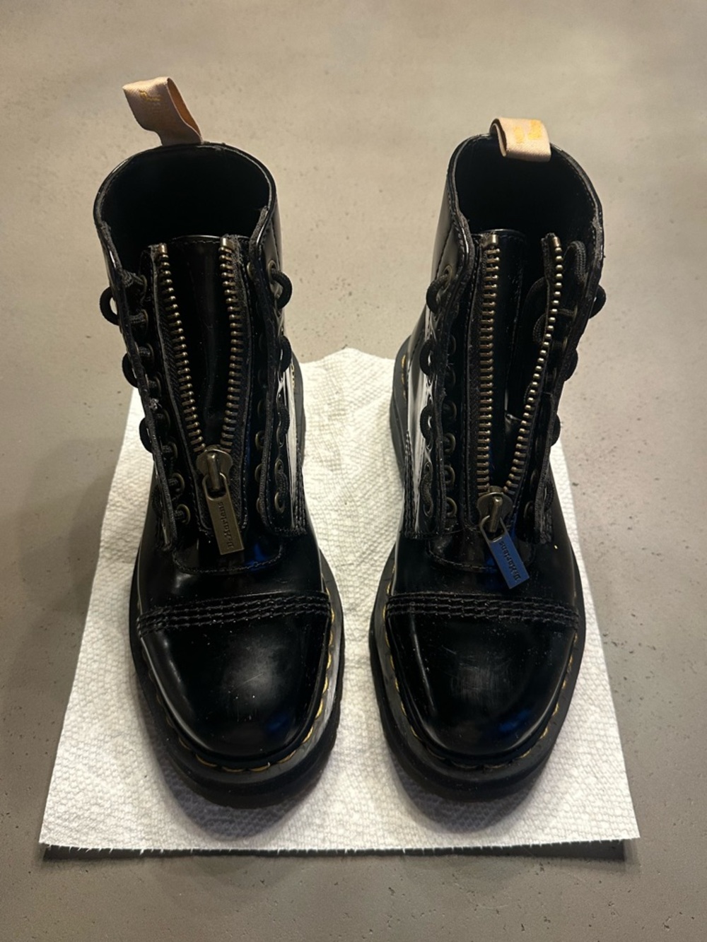 Dr Martens Sinclair Women's Vegan Leather Platform Boots